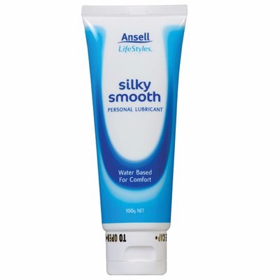 ANSELL LIFESTYLES SILKY SMOOTH WATER-BASED PERSONAL LUBRICANT 100G