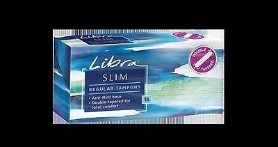 LIBRA SLIM REGULAR TAMPONS 16S