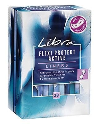 LIBRA FLEXI PROTECT ACTIVE LINERS 28S
