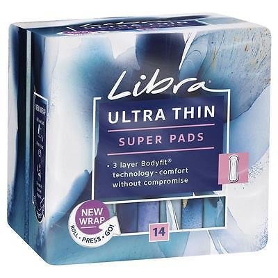 LIBRA ULTRA THIN SUPER PADS 14 PCS