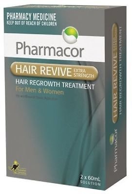 3 X HAIR REVIVE MINOXIDIL 5%25 FOR HAIR LOSS GENERIC REGAIN 2 X 60ML MEN & WOMEN