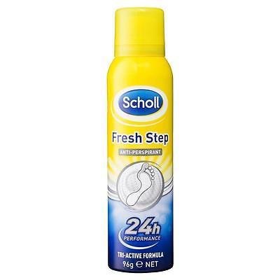 SCHOLL FRESH STEP ANTI-PERSPIRANT FOOT SPRAY - 96G