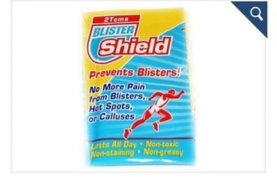 10X 2TOMS BLISTERSHIELD POWDER SACHETS Barrier Between Clothes And Skin