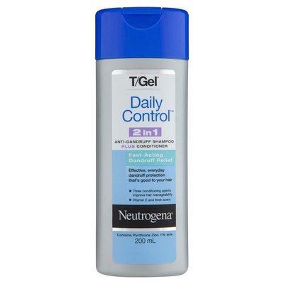 NEUTROGENA T/GEL DAILY CONTROL ANTI-DANDRUFF + CONDITIONER 2 IN 1 200ML