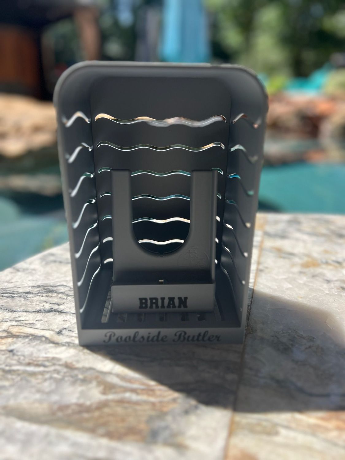 Poolside Butler Solid with Name