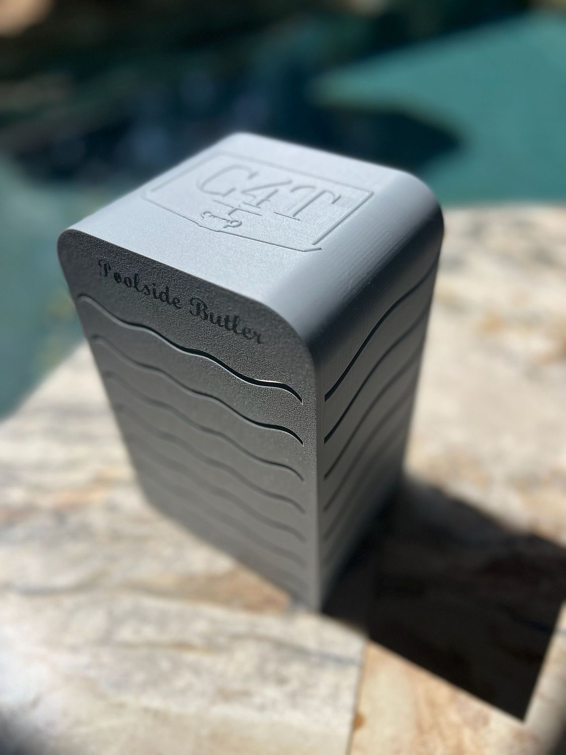 Poolside Butler Solid with Logo  $45.95