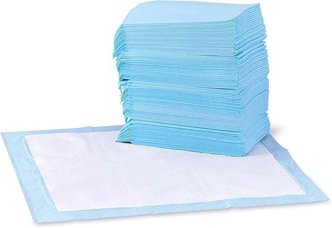 Dog and Puppy Pee Pads with Leak Proof Quick-Dry Design for Potty Training, Standard Absorbency, Regular Size, 56 x 56 cm - Pack of 100