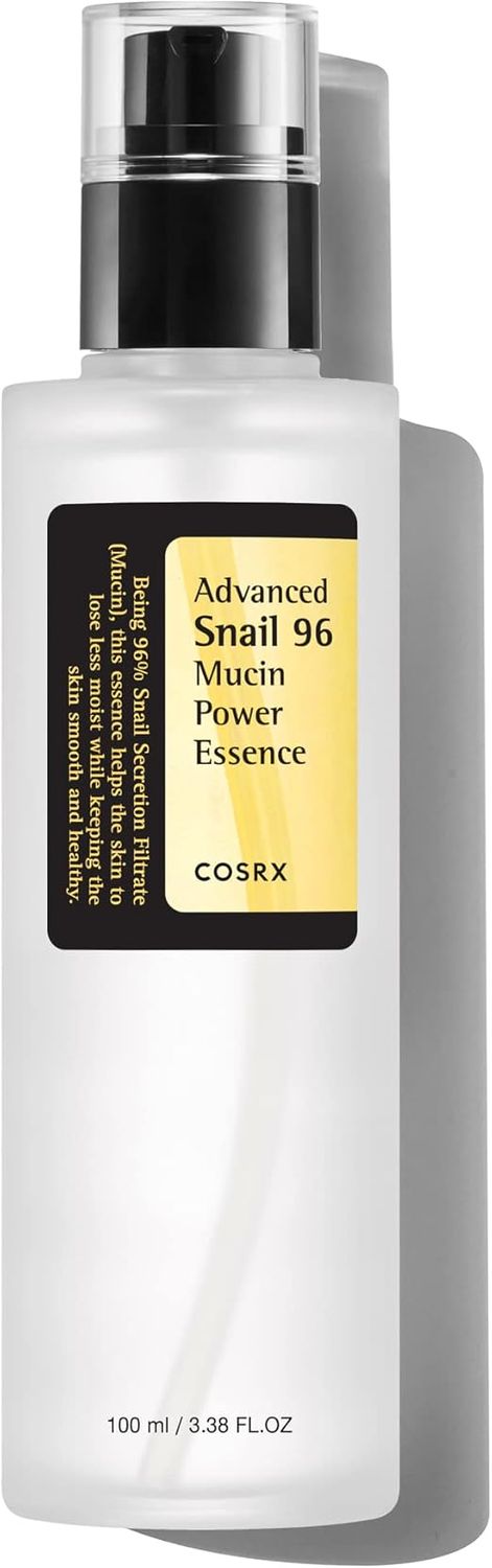 COSRX Snail Mucin 96% Power Repairing Essence 100ml, Hydrating Serum for Face with Snail Secretion Filtrate for Dull Skin &amp; Fine Lines, Korean Skincare