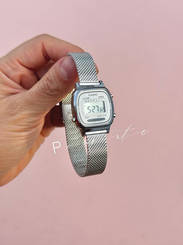 Casio silver mini