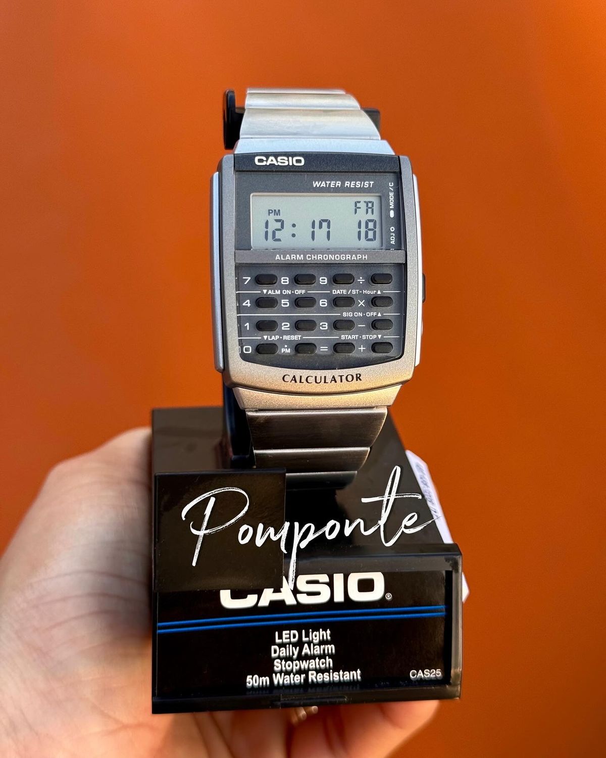 Casio calculadora silver