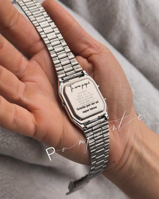 Grabado laser para tu reloj