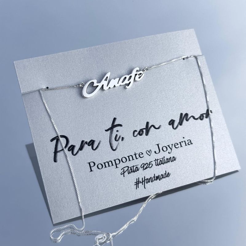 Cadena letra de carta