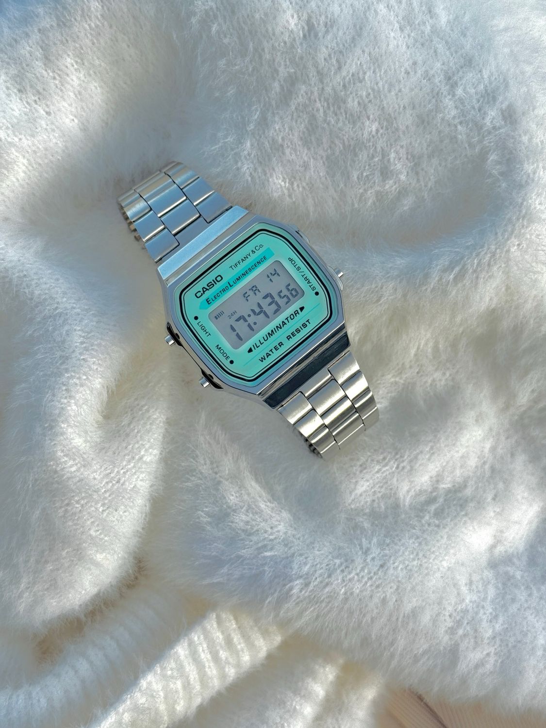 Casio retro plata co. Tiffany