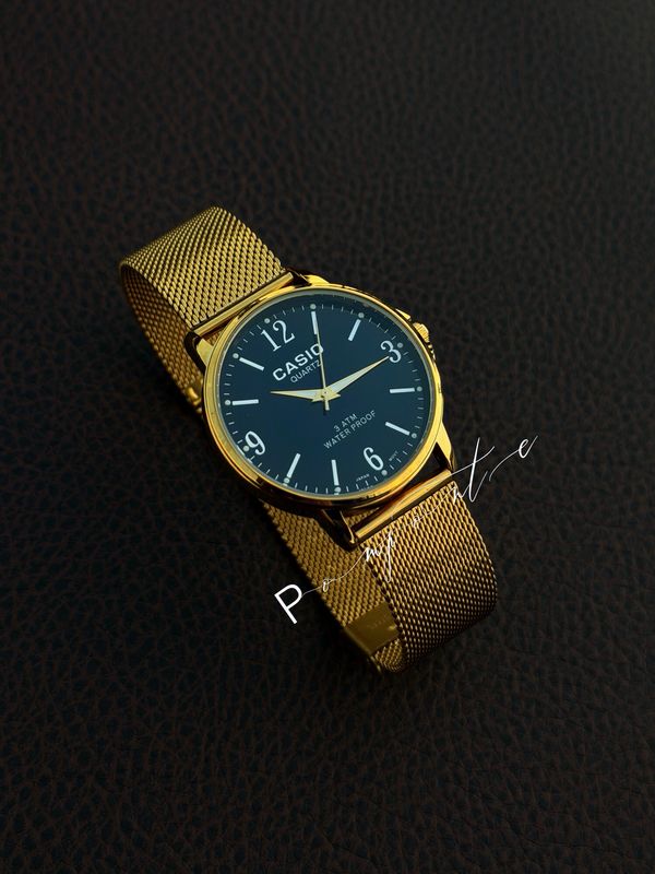 Casio mtp1101 dorado 