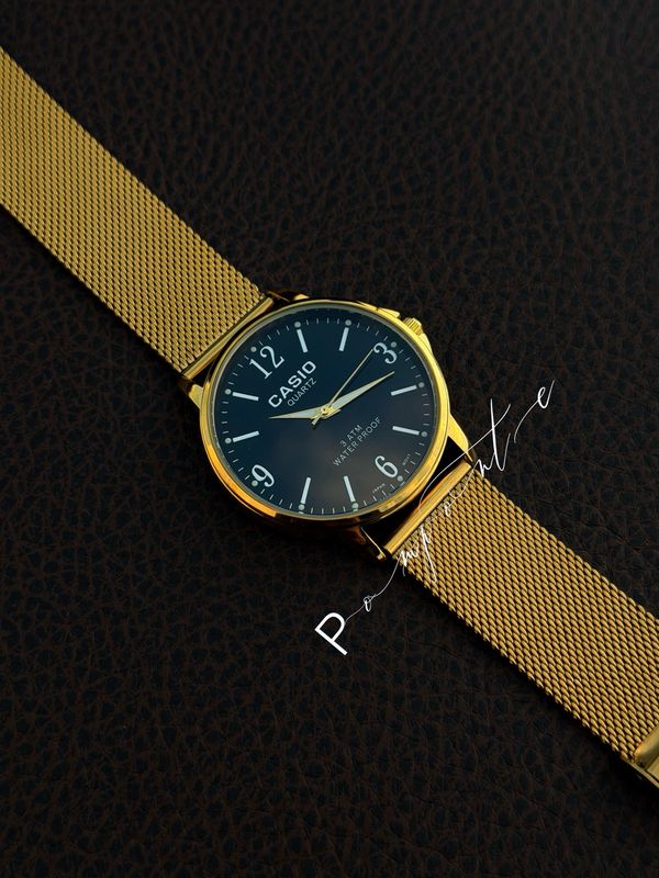 Casio mtp1101 dorado 