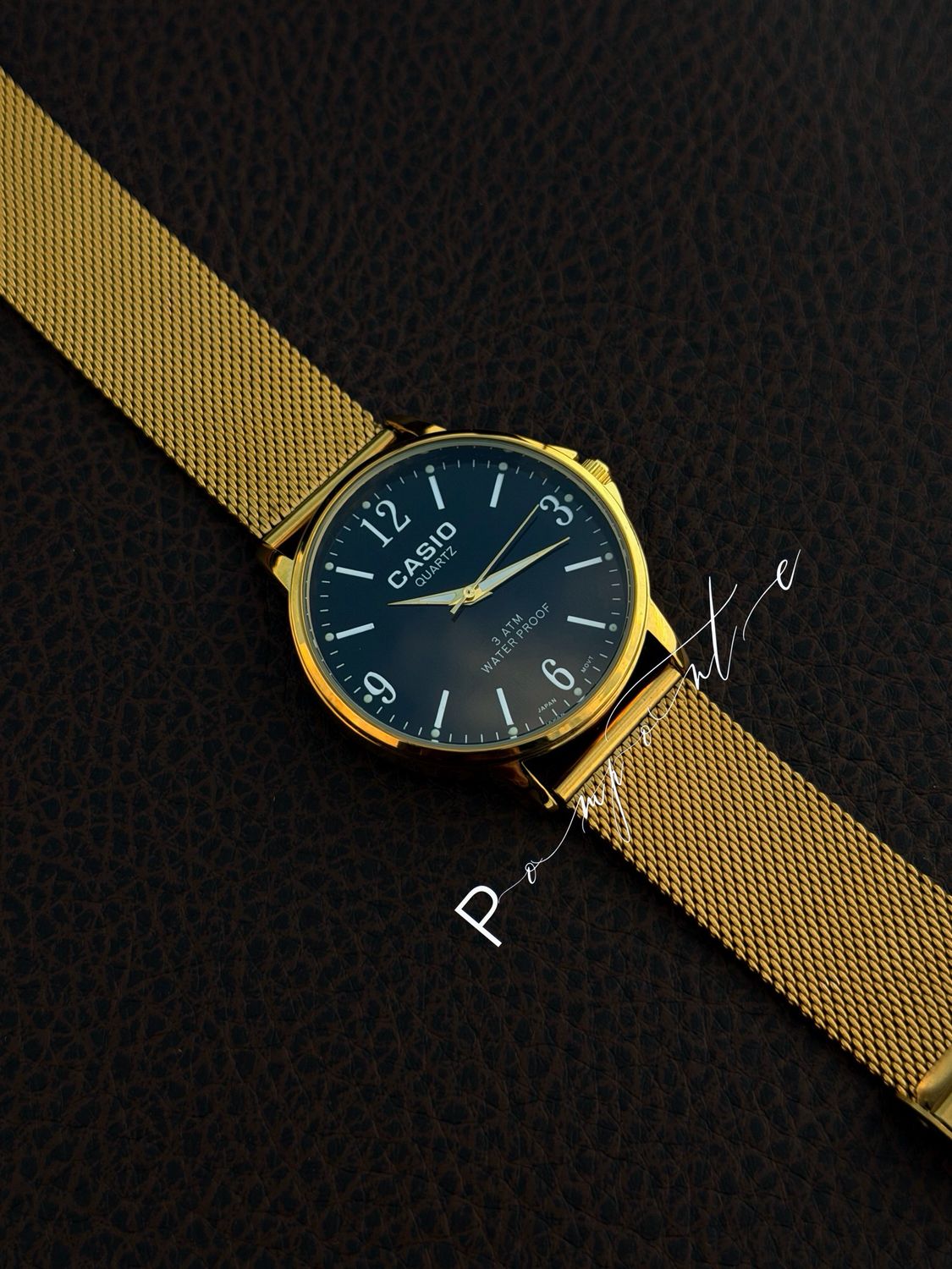 Casio mtp1101 dorado 
