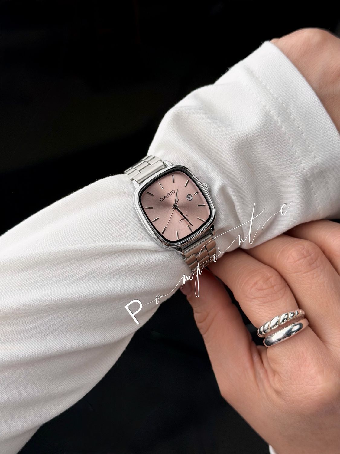 Casio LTP E 117 rosa 