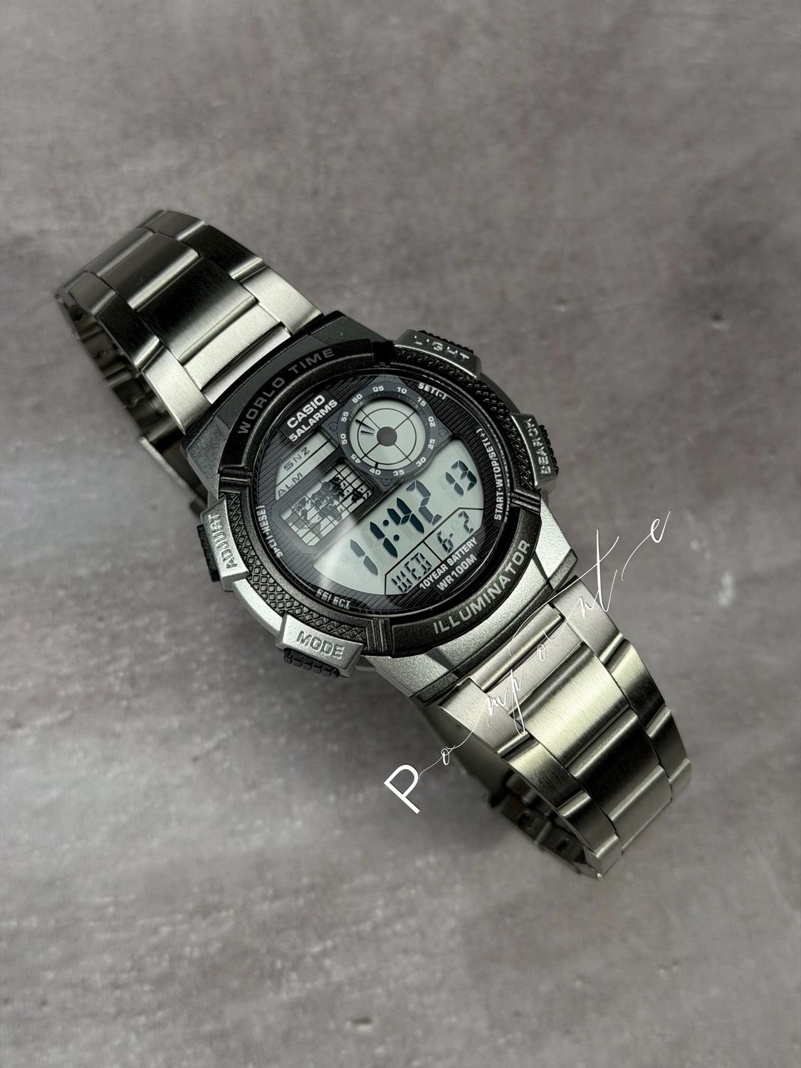 Casio World plata 