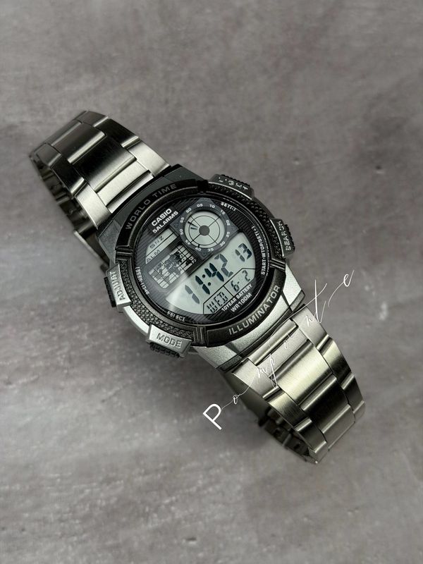 Casio World plata 