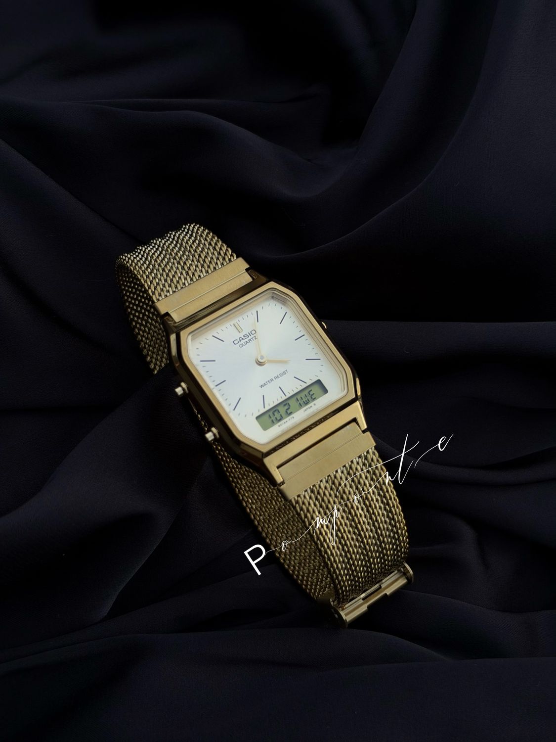 Casio old money milano dorado
