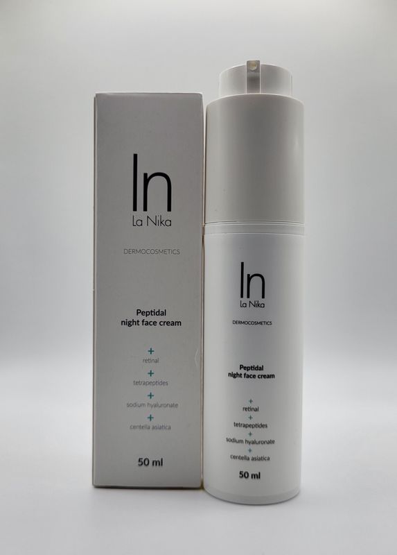 Peptidal night face cream