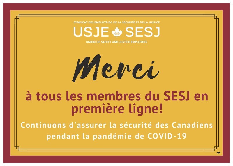 Lawn Sign (Front Lines) /  Panneau de pelouse (Première ligne)