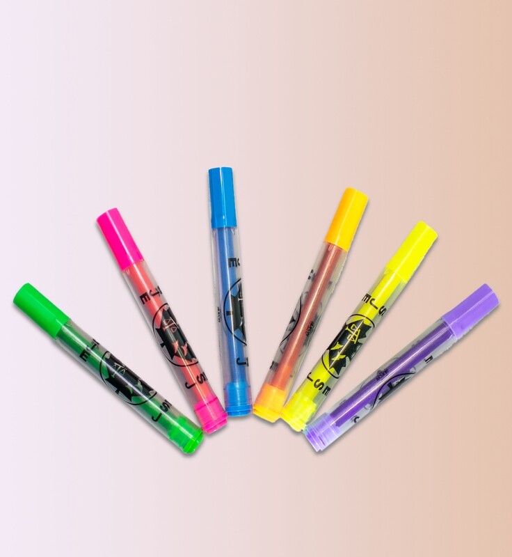 Clear Barrell Highlighters / Surligneurs de baris clairs