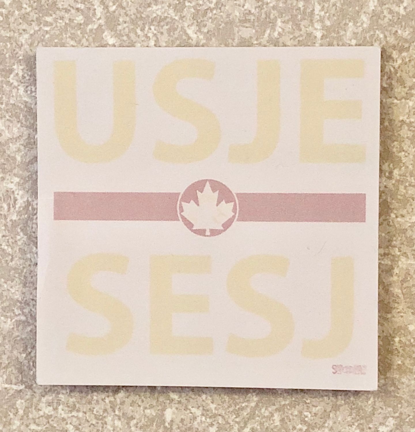 Sticky Pad / Notes adhésive