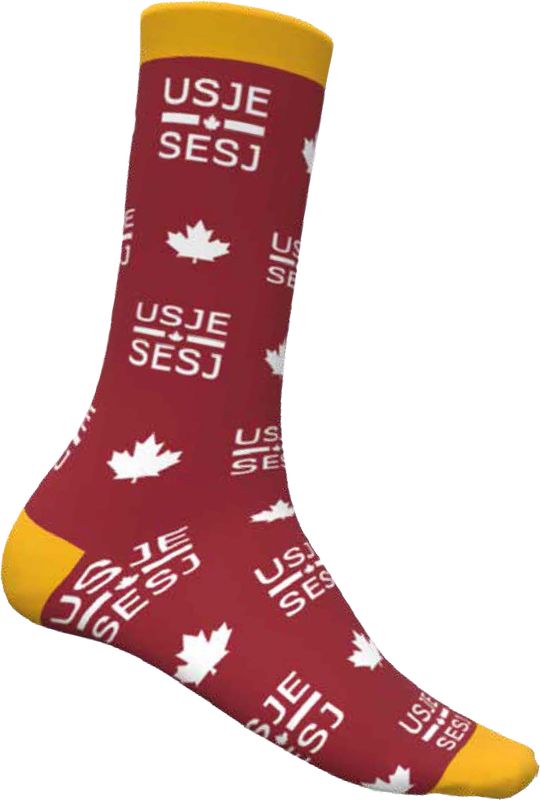 USJE Socks (PRE ORDER) / Chaussettes du SESJ (PRÉCOMMANDE)