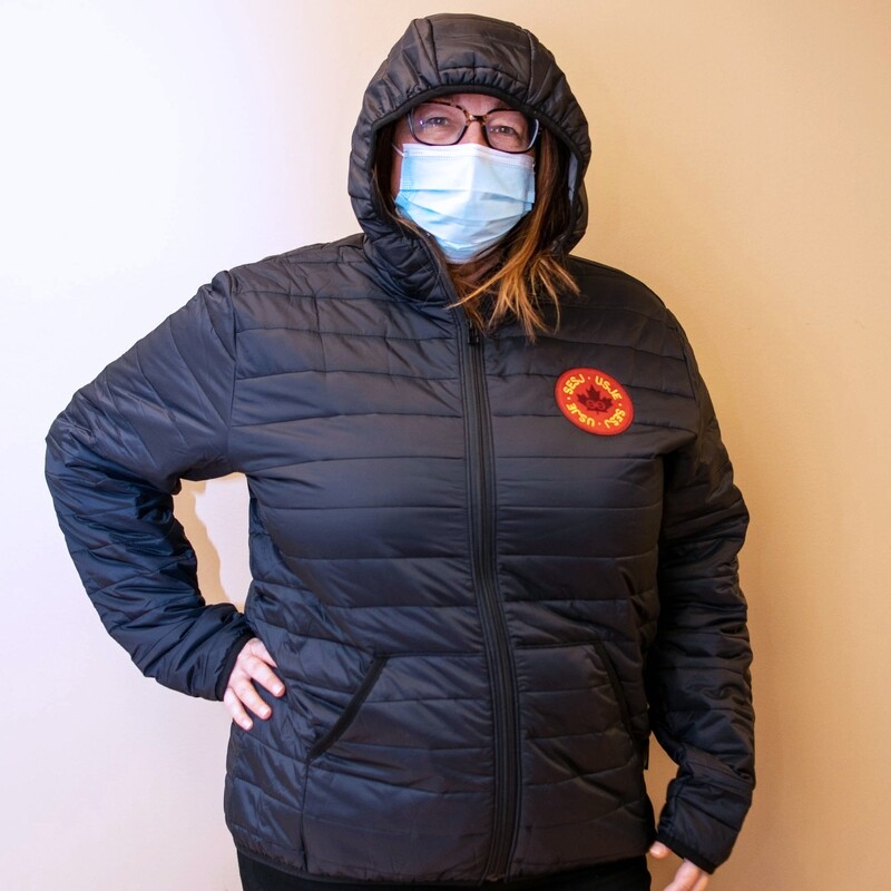 Black Puffer Jacket / Manteau Puffer Noir