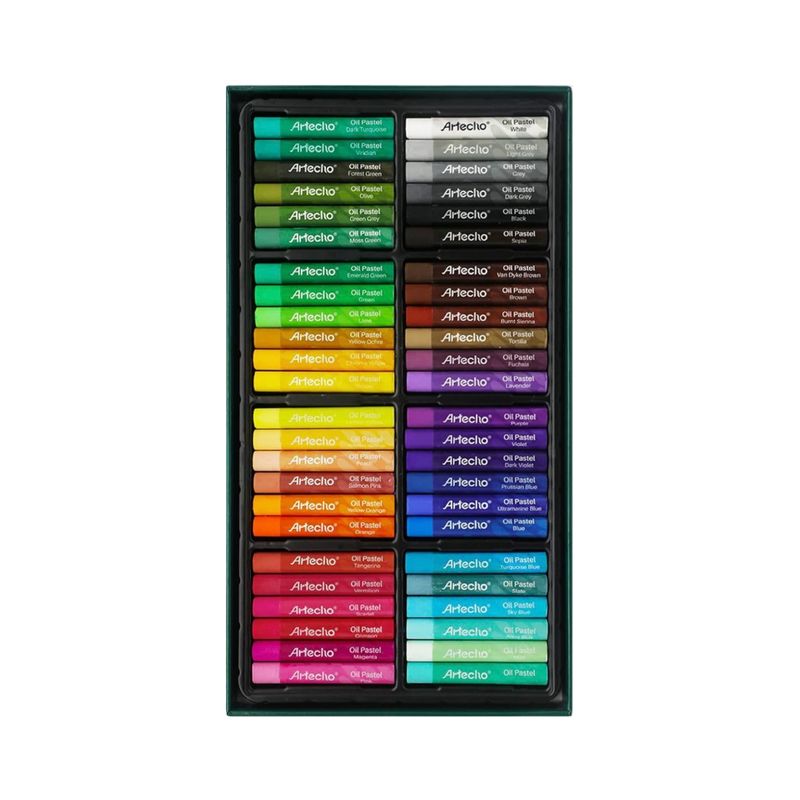 Artecho Oil Pastels Set, 48 Colours