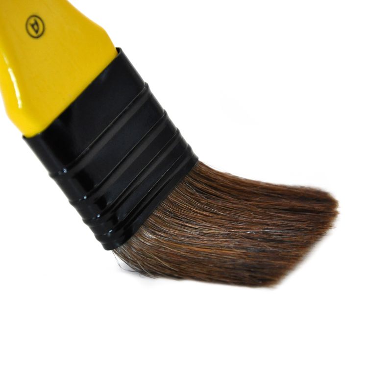 Natural Horse Hair Paint Brushes - 10 Pieces