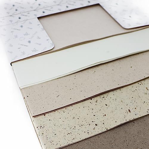 Tree Free Paper Collection A4 – Mixed Media Handmade Paper, 25 Sheets Tree Free Paper Collection A4 – Mixed Media Handmade Paper, 25 Sheets