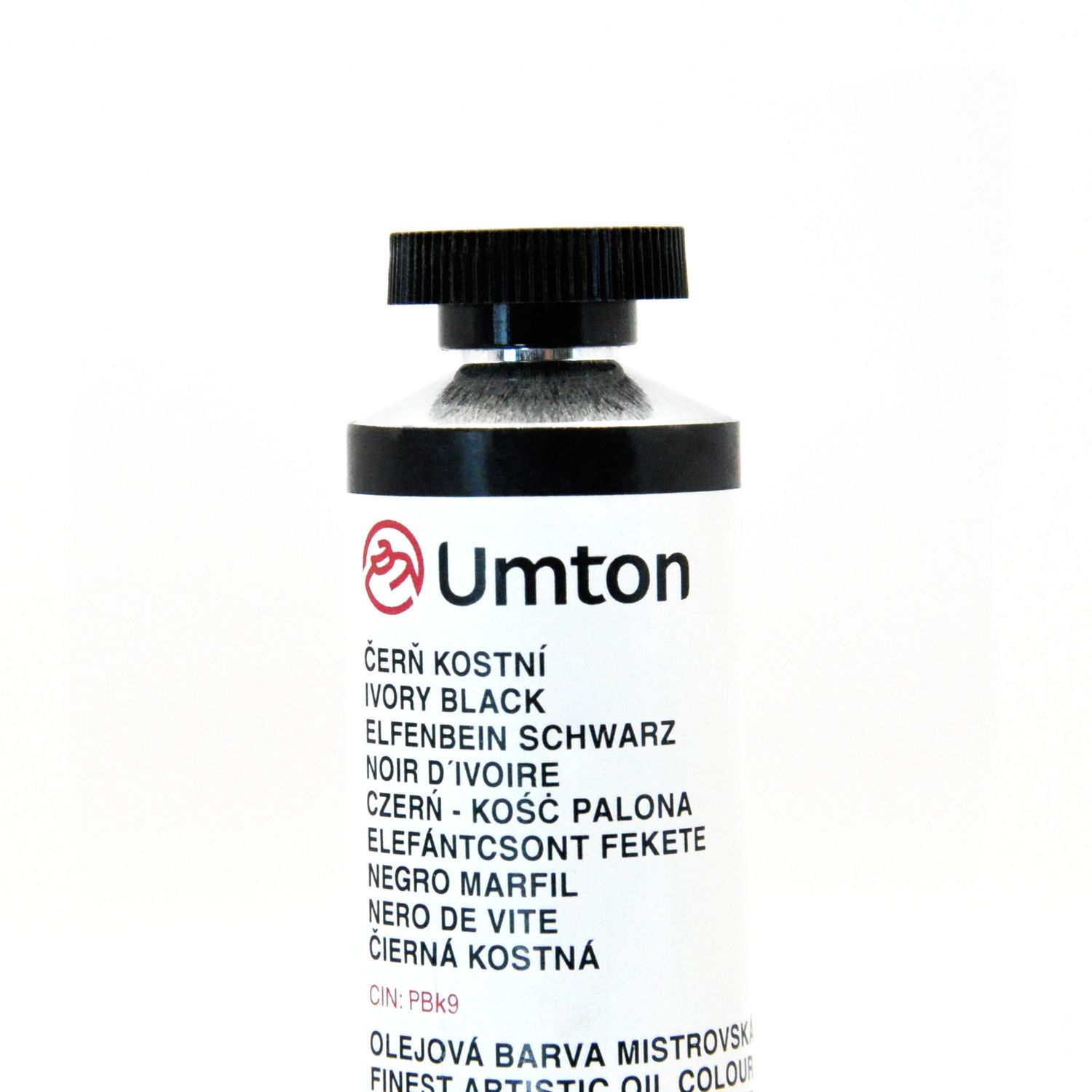 Ivory Black Oil Paint - 60 ml (Shade 0052)