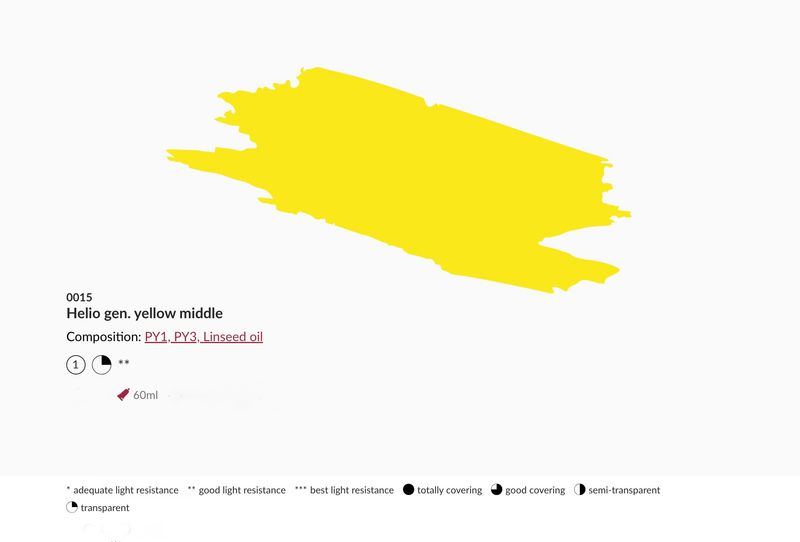 Helio gen. yellow middle oil 0015