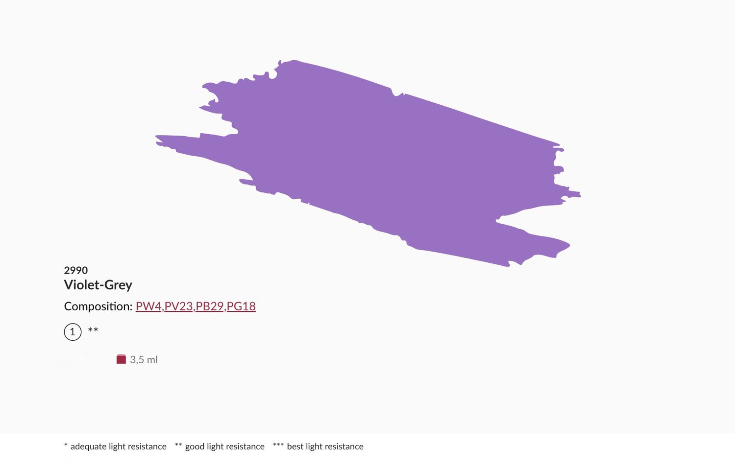 Violet-Grey  watercolor  2990