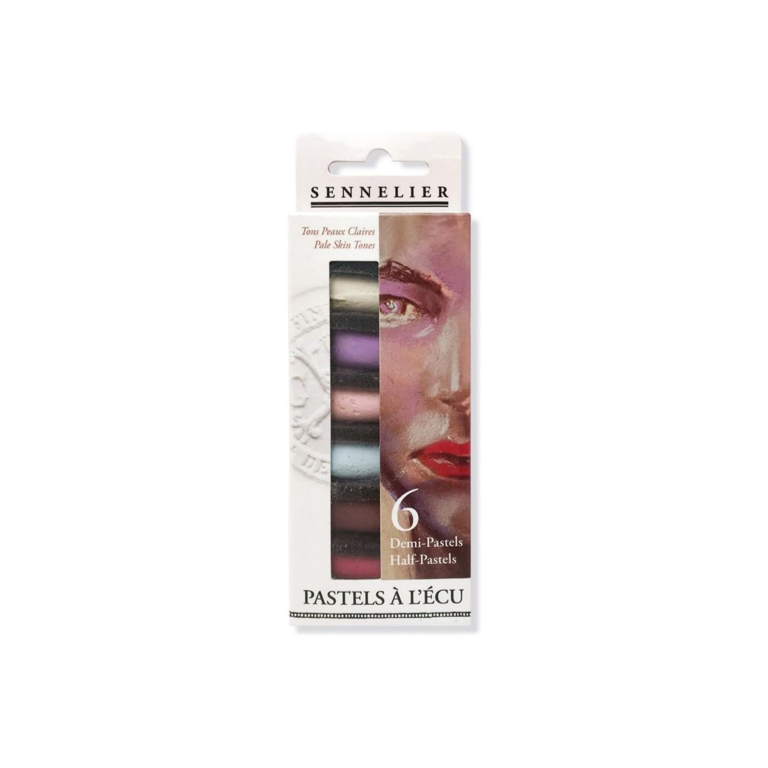 Sennelier Extra-Soft Pastel Portrait, 6 pcs