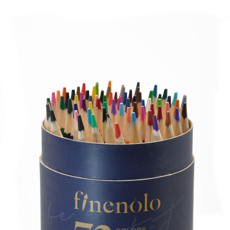 Coloured Pencils – 72 Colours Tin Set