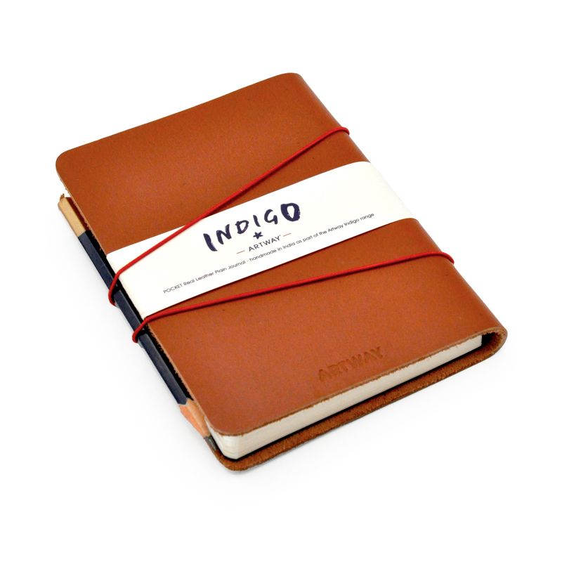 Leather Journal A6, Handmade Sketchbook with Box 