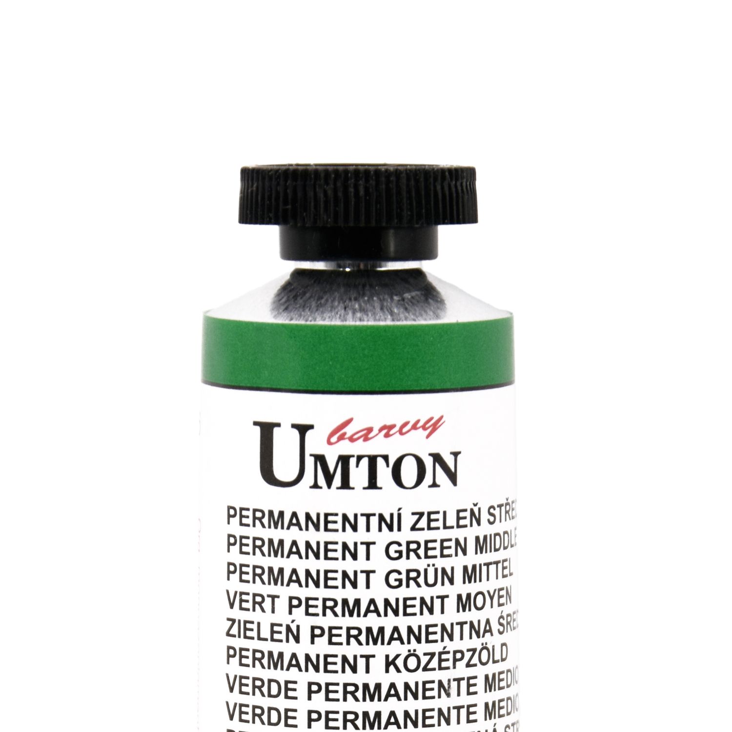UMTON. Permanent Green Middle Oil Paint – 60 ml (Shade 0036) 