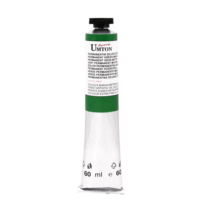 Permanent Green Middle Oil Paint – 60 ml 
