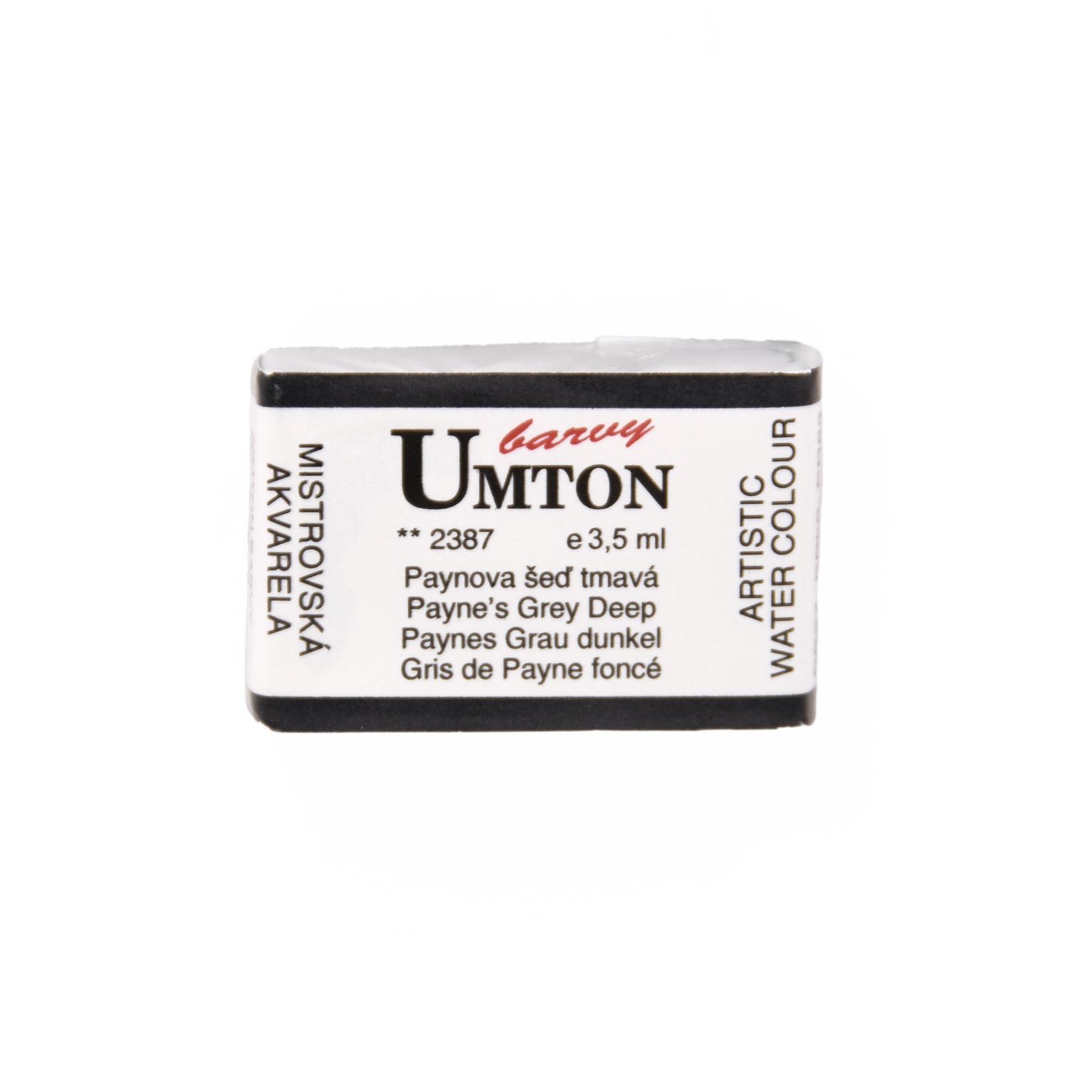 UMTON. Payne’s Grey Deep Watercolour – 3.5 ml (Shade 2387) – Buy in Cyprus