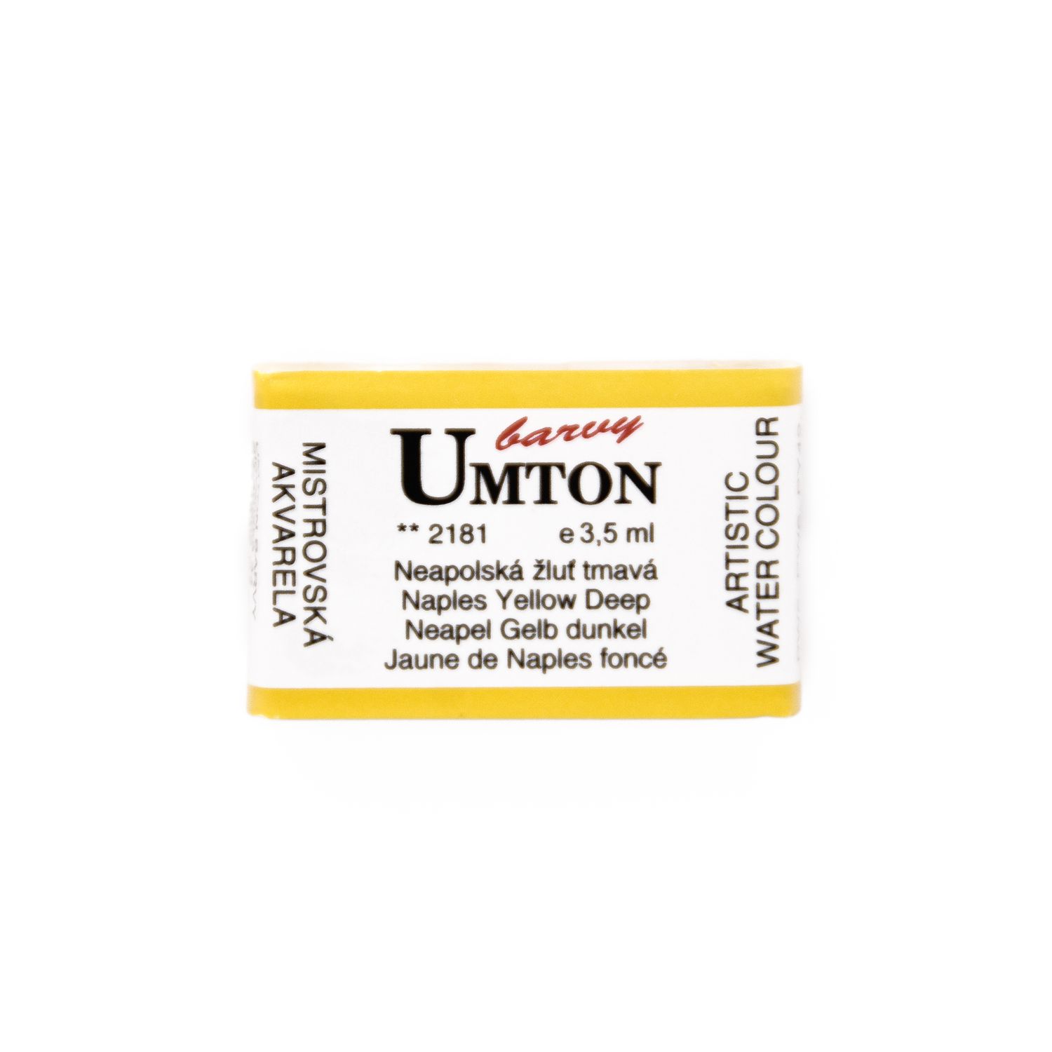 UMTON. Naples Yellow Deep Watercolour – 3.5 ml (Shade 2181) – Buy in Cyprus