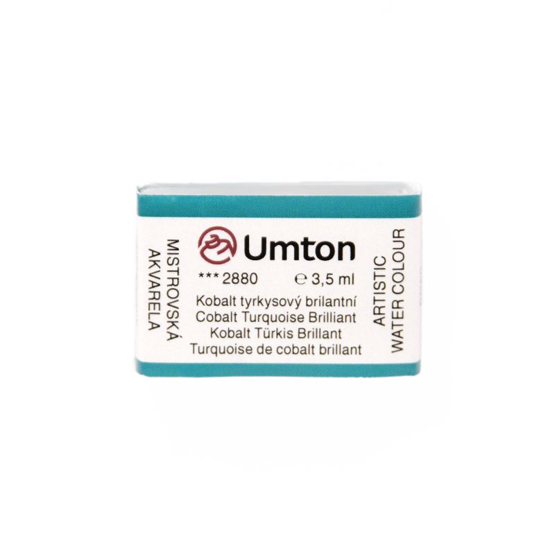 UMTON. Cobalt Turquoise Brilliant Watercolour – 3.5 ml (Shade 2880) – Buy in Cyprus UMTON. Cobalt Turquoise Brilliant Watercolour – 3.5 ml (Shade 2880) – Buy in Cyprus