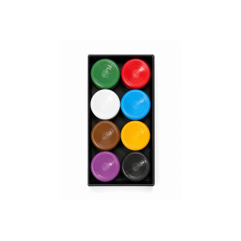 Craft Acrylic Paint Set — 8 Colours | Universal Acrylic Paints