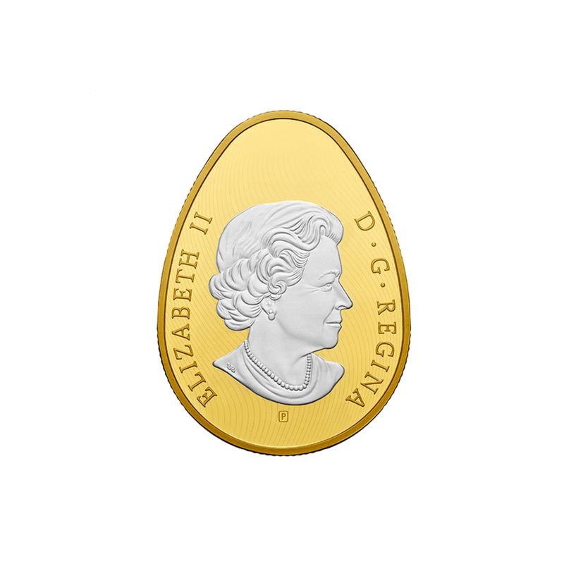 2018 $20 Golden Spring Pysanka - Pure Silver Coin