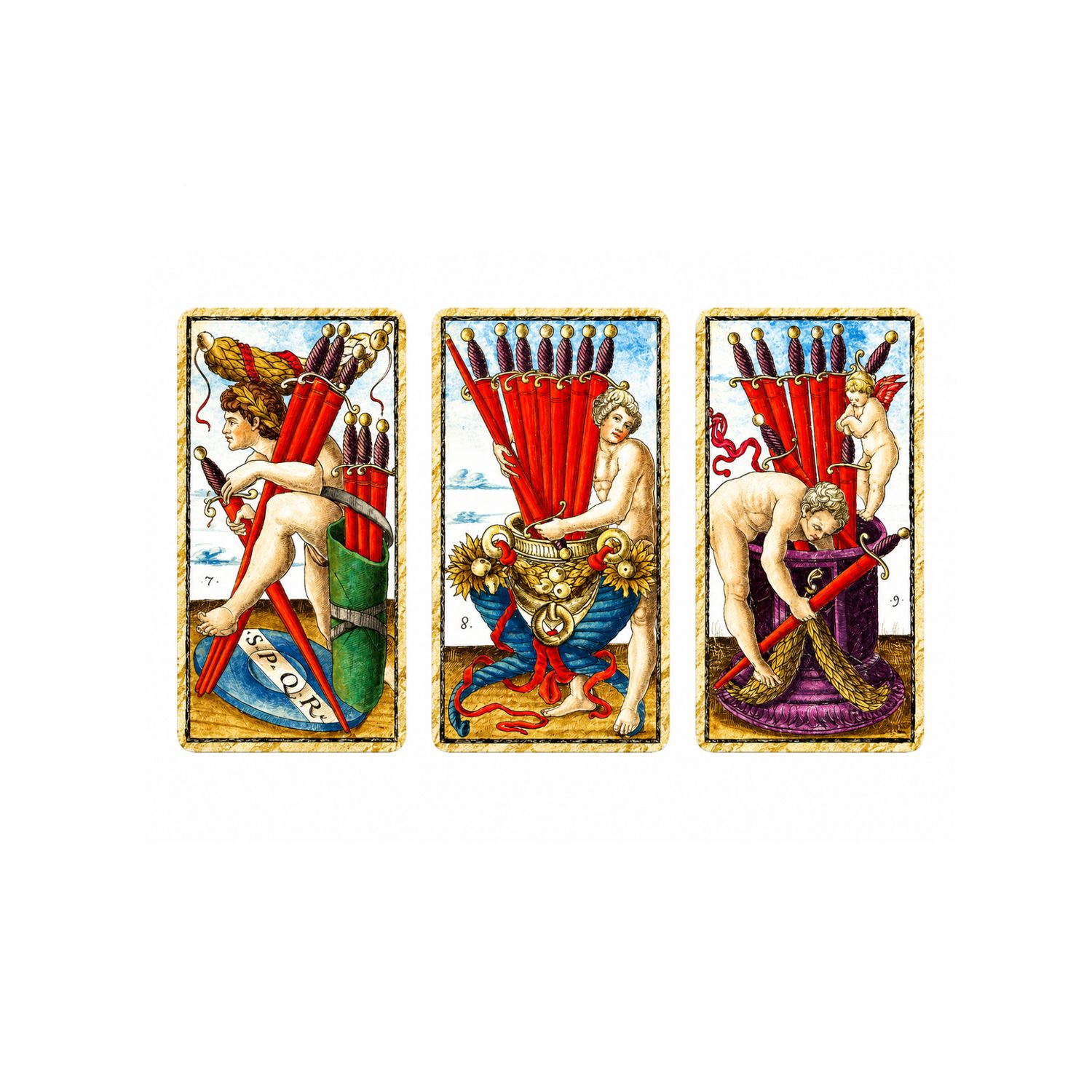 Sola Busca Tarot – Museum Quality Edition | 78-Card Tarot Deck