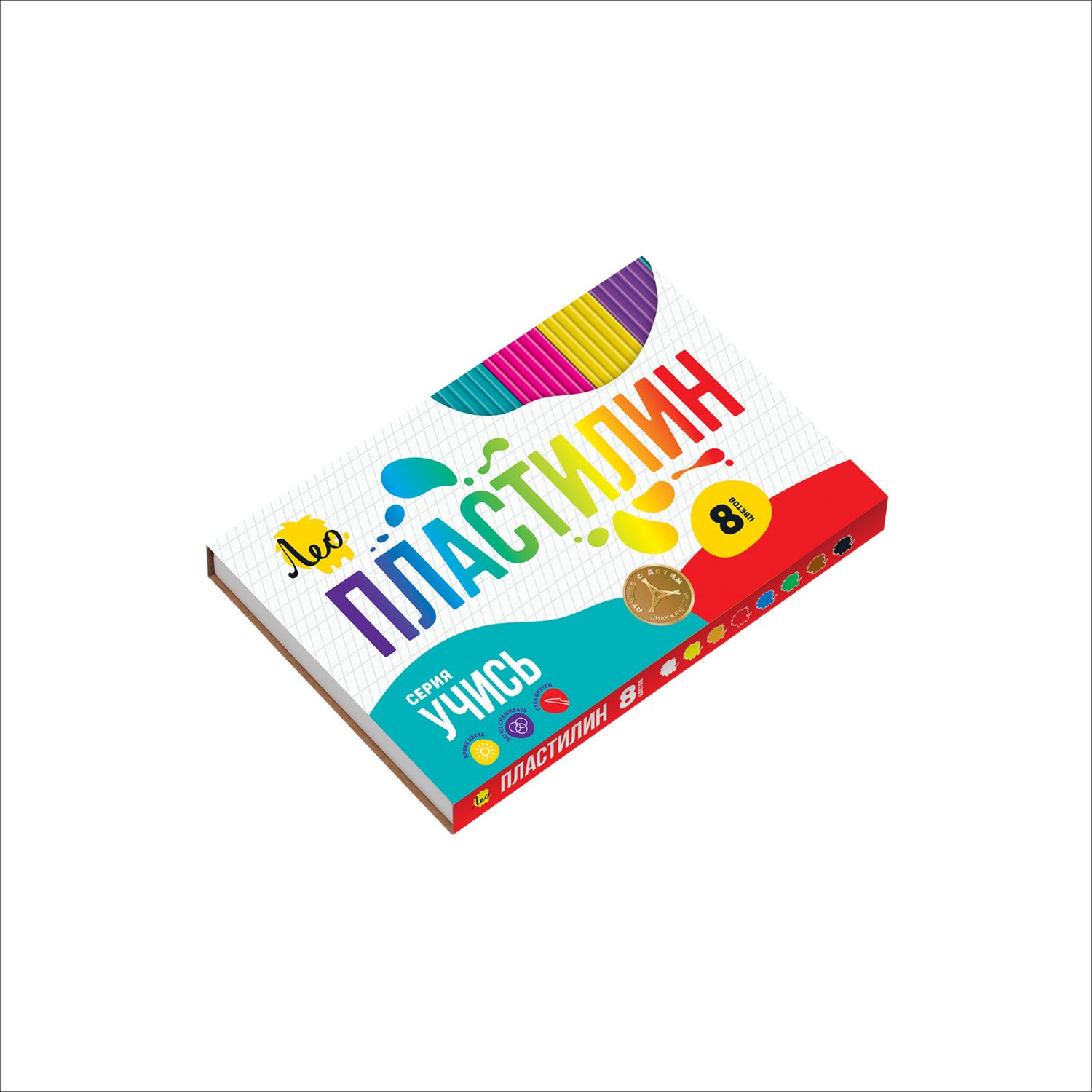 Classic Modeling Clay Set – 8 Colors with Modeling Tool