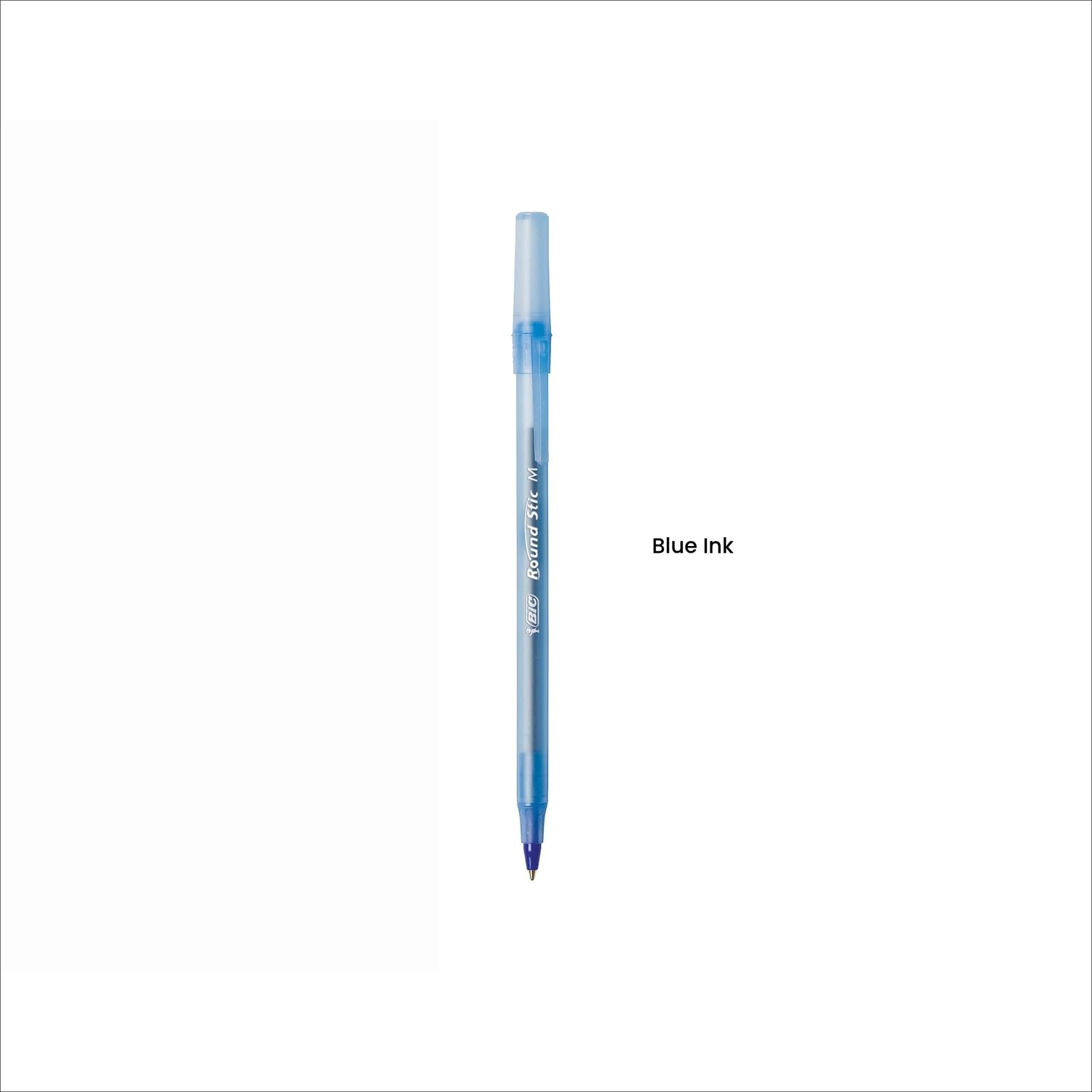 BIC Round Stic Xtra Life Ballpoint Pen – 1 Piece