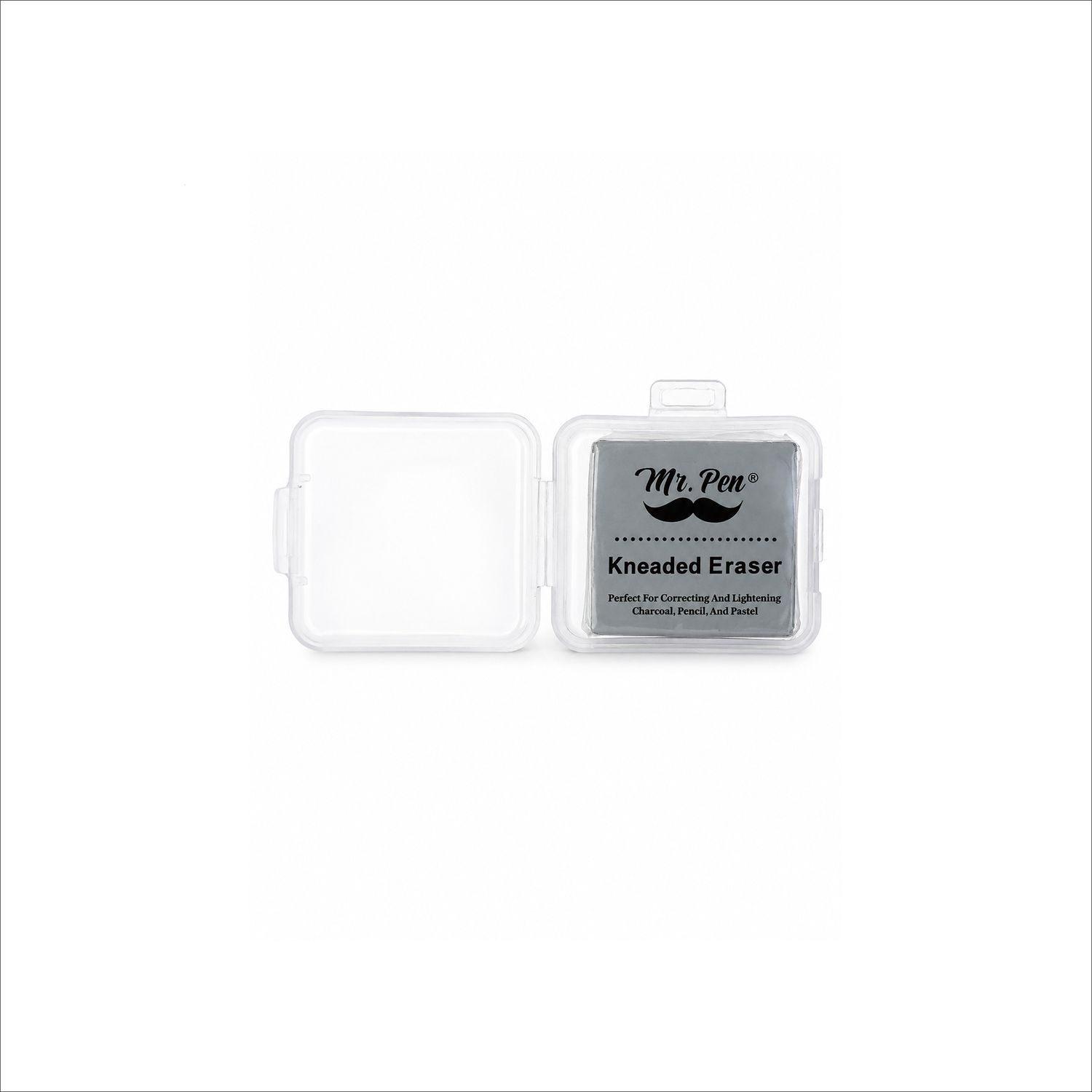 Kneaded Eraser – Gray Moldable Art Eraser with Storage Case